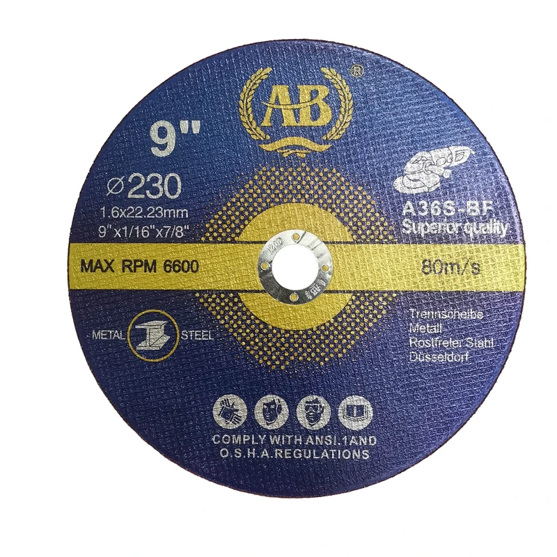 برش استیل بزرگ AB سایز 230×1/6